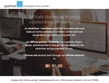Tablet Screenshot of partner-ads.com